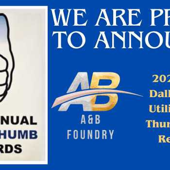 A&B Foundry LLC Win The Blue Thumb Award!